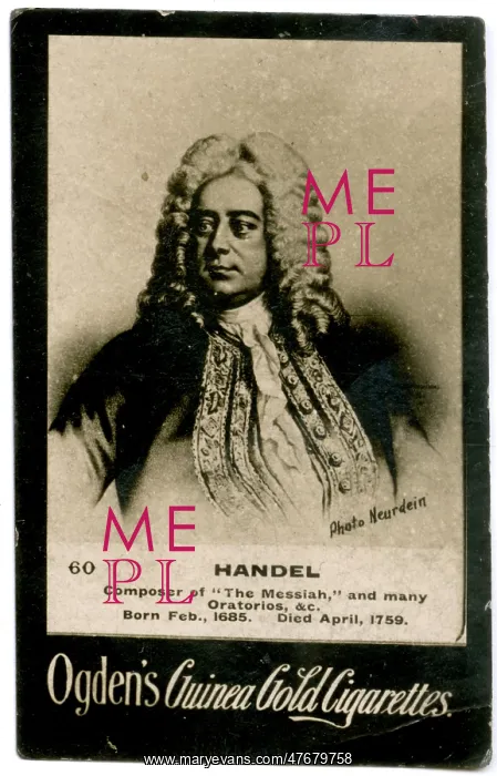 : George Frideric Handel, German composer : George Frideric Handel, German composer