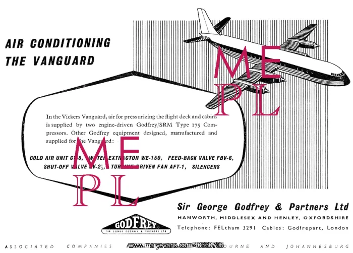 : George Godfrey Air Conditioning & Pressurisation Equipment : George Godfrey Air Conditioning & Pressurisation Equipment