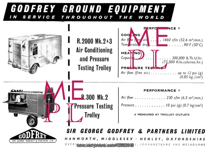: George Godfrey Air Conditioning & Pressurization Equipment : George Godfrey Air Conditioning & Pressurization Equipment