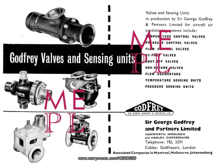 : George Godfrey Air Conditioning & Pressurization Equipment : George Godfrey Air Conditioning & Pressurization Equipment