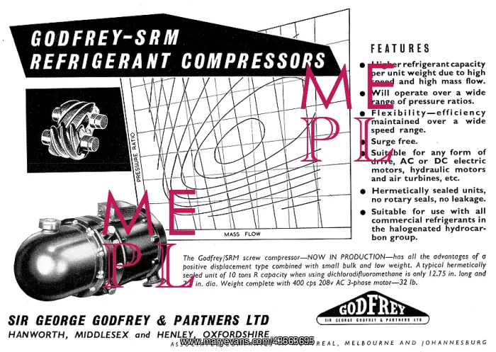: George Godfrey Air Conditioning & Pressurization Equipment : George Godfrey Air Conditioning & Pressurization Equipment