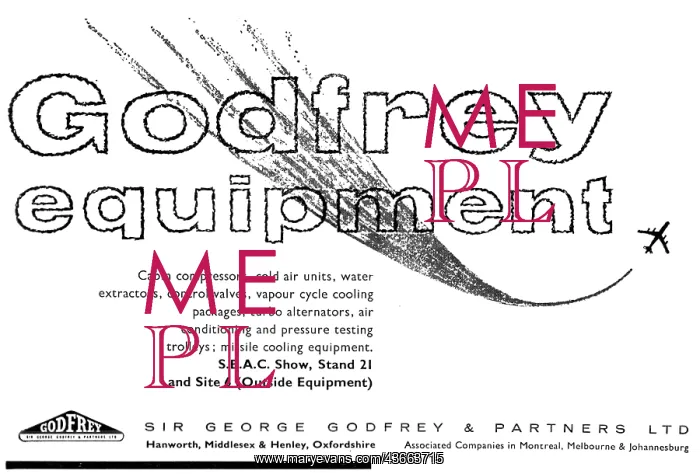 : George Godfrey Air Conditioning & Pressurization Equipment : George Godfrey Air Conditioning & Pressurization Equipment