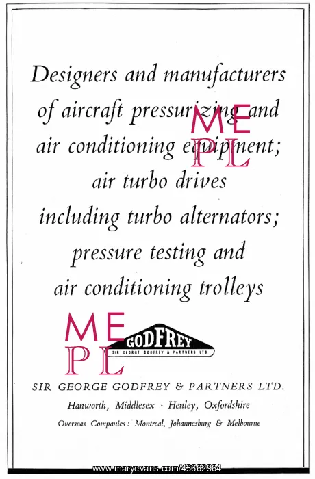 : George Godfrey Aircraft Air Conditioning & Pressurization : George Godfrey Aircraft Air Conditioning & Pressurization