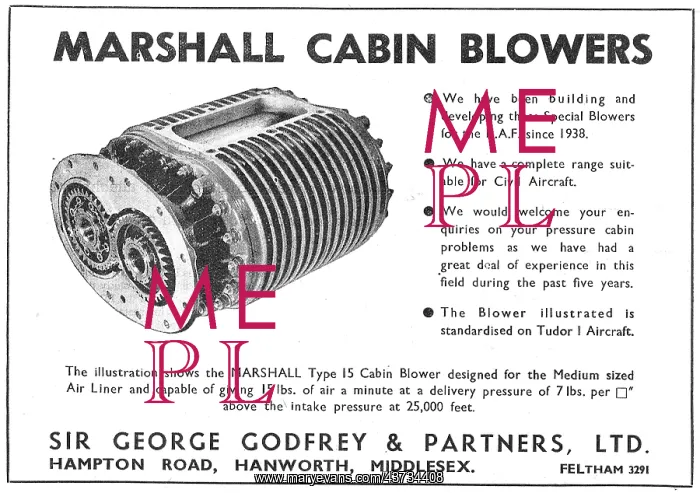 : George Godfrey Marshall Cabin Blowers : George Godfrey Marshall Cabin Blowers