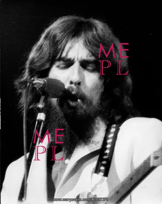 : George Harrison of The Beatles pop group : George Harrison of The Beatles pop group