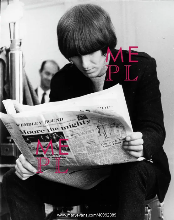 : George Harrison of The Beatles pop group : George Harrison of The Beatles pop group