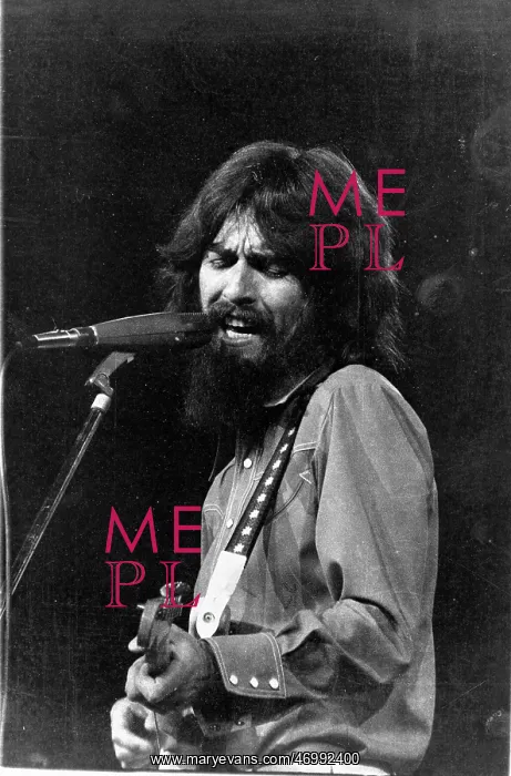 : George Harrison of The Beatles pop group : George Harrison of The Beatles pop group