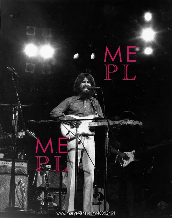 : George Harrison of The Beatles pop group : George Harrison of The Beatles pop group