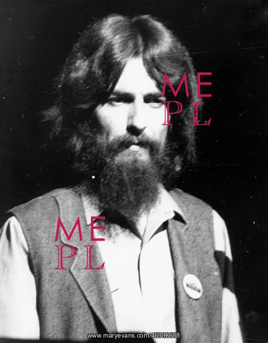 : George Harrison of The Beatles pop group : George Harrison of The Beatles pop group