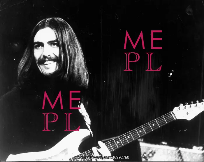 : George Harrison of The Beatles pop group : George Harrison of The Beatles pop group