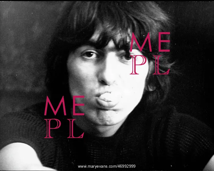 : George Harrison of The Beatles pop group : George Harrison of The Beatles pop group
