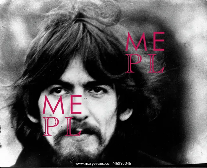 : George Harrison of The Beatles pop group : George Harrison of The Beatles pop group