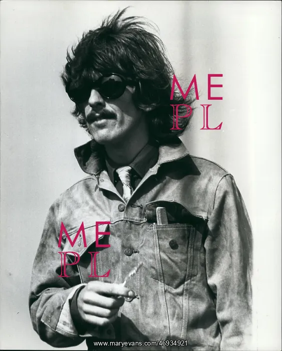 : George Harrison on location in Cornwall : George Harrison on location in Cornwall