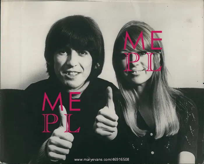 : George Harrison marries model Pattie Boyd : George Harrison marries model Pattie Boyd