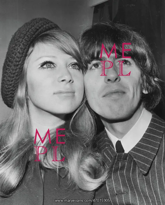 : George Harrison marries model Pattie Boyd : George Harrison marries model Pattie Boyd