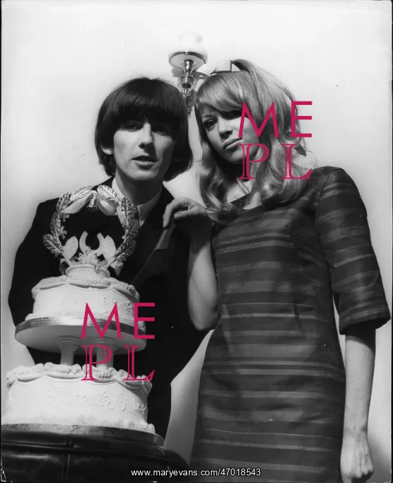 : George Harrison marries model Pattie Boyd : George Harrison marries model Pattie Boyd
