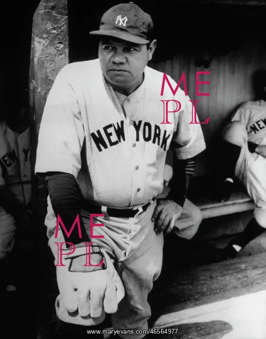 : George Herman Ruth Jr (Babe Ruth), baseball player : George Herman Ruth Jr (Babe Ruth), baseball player