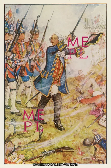: GEORGE II AT DETTINGEN : GEORGE II AT DETTINGEN
