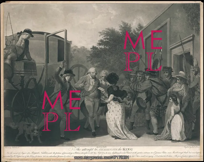 : George III Attacked 1786 : George III Attacked 1786