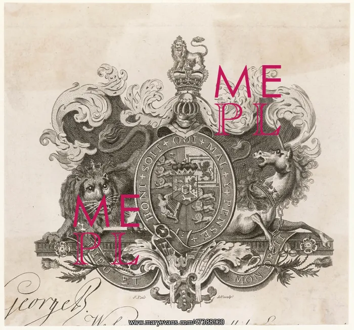 : GEORGE III'S COAT ARMS : GEORGE III'S COAT ARMS