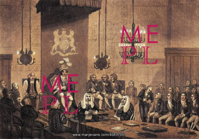 : GEORGE IV HOUSE OF LORDS : GEORGE IV HOUSE OF LORDS