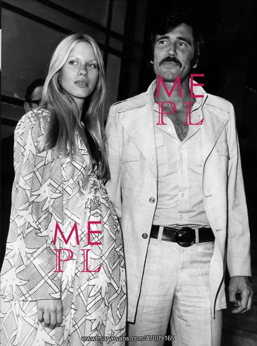 : George Lazenby, actor, with first wife, Christina Gannett : George Lazenby, actor, with first wife, Christina Gannett