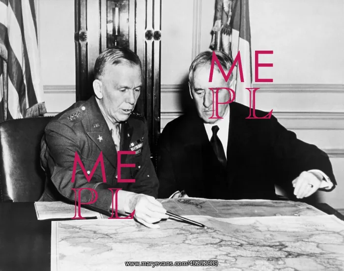 : George Marshall, Chief of staff, and Henry Stimson : George Marshall, Chief of staff, and Henry Stimson