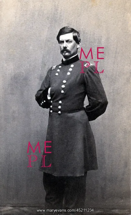 : George McClellan (1826-1885) in 1861 when ? : George McClellan (1826-1885) in 1861 when ?