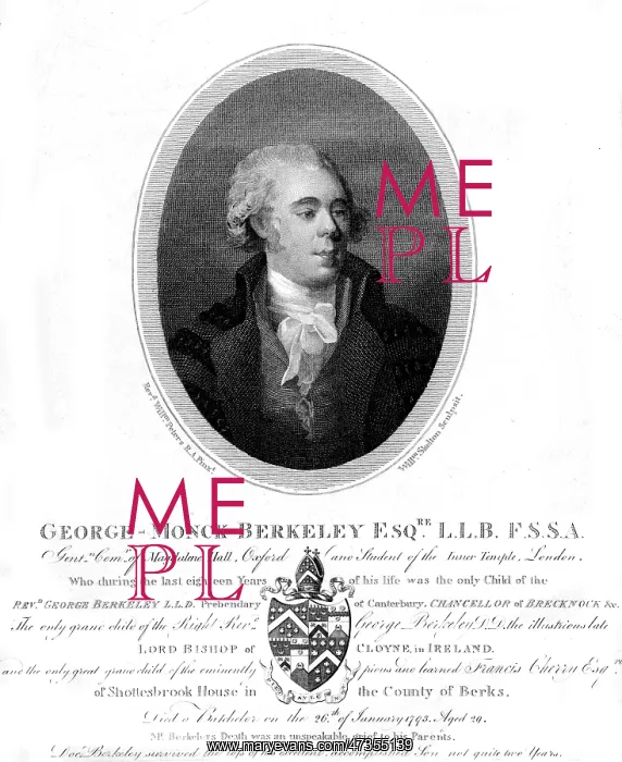  : GEORGE MONCK BERKELEY