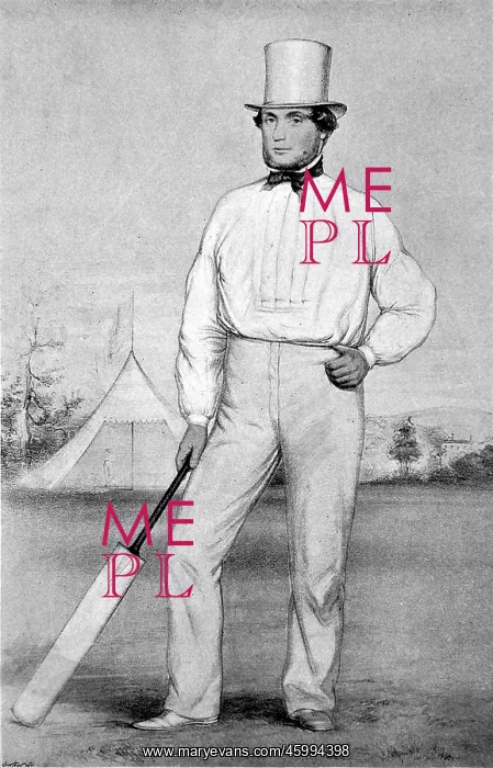 : George Parr, English cricketer : George Parr, English cricketer