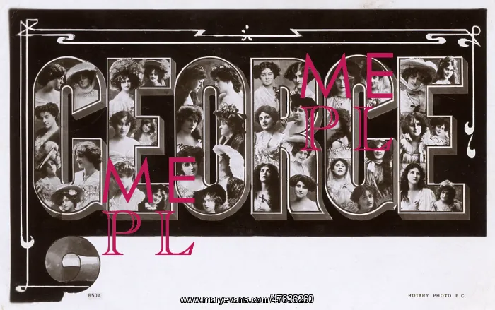 : George postcard with actresses including Dare Sisters : George postcard with actresses including Dare Sisters