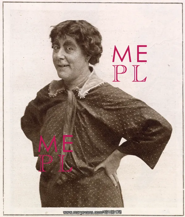 : George Robey as Pantomime Dame : George Robey as Pantomime Dame