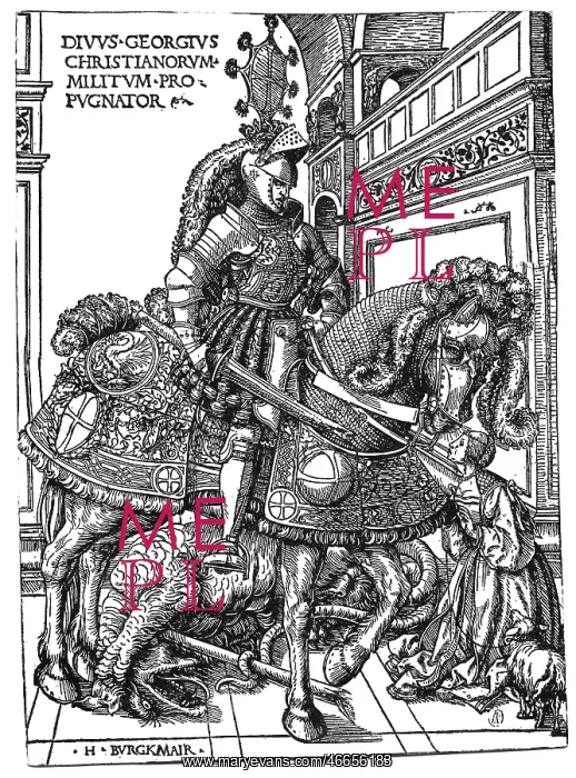 : George, Saint, + circa 303, martyr, Holy Helper : George, Saint, + circa 303, martyr, Holy Helper