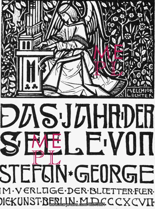  : George, Stefan, 12.7.1868 - 4.12.1933, German