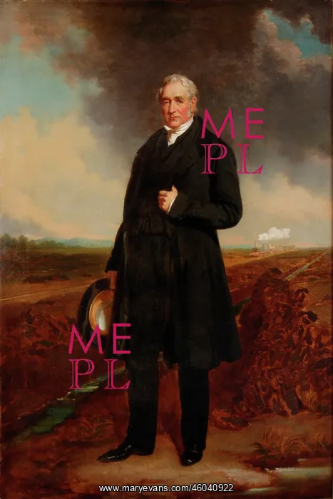 : George Stephenson, English engineer : George Stephenson, English engineer