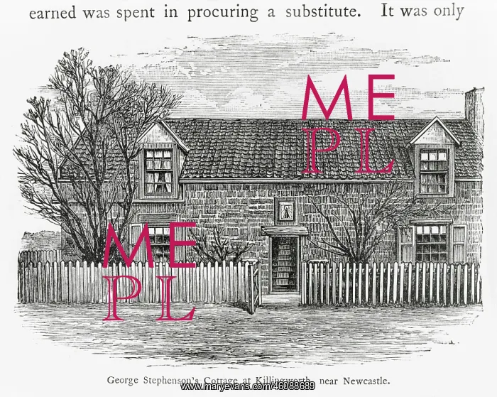 : George Stephenson's cottage at Killingworth : George Stephenson's cottage at Killingworth