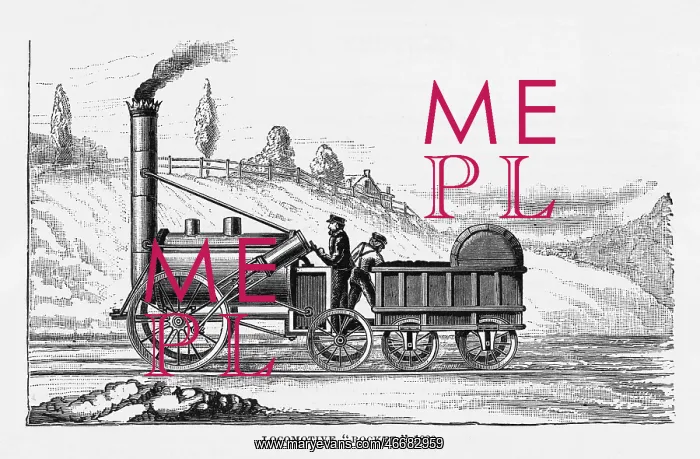 : George Stephenson's locomotive, the Rocket : George Stephenson's locomotive, the Rocket