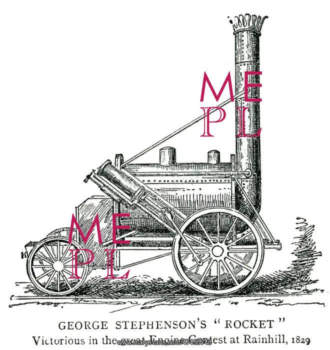 : George Stephenson's Rocket 1815 : George Stephenson's Rocket 1815