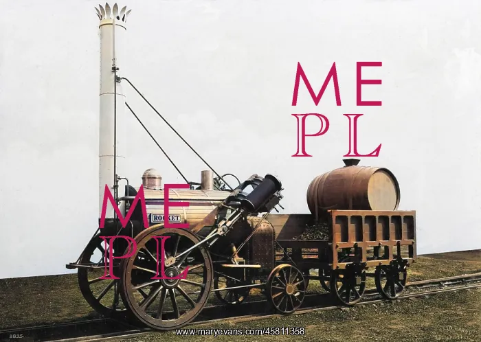 : George Stephenson's Rocket - the pre-1923 replica : George Stephenson's Rocket - the pre-1923 replica