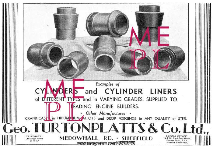 : George Turton, Platts & Co : Forgings, Drop : George Turton, Platts & Co : Forgings, Drop