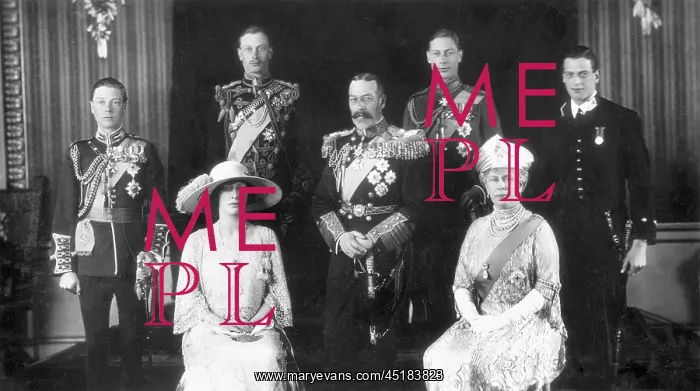: GEORGE V & KIDS 1921 : GEORGE V & KIDS 1921