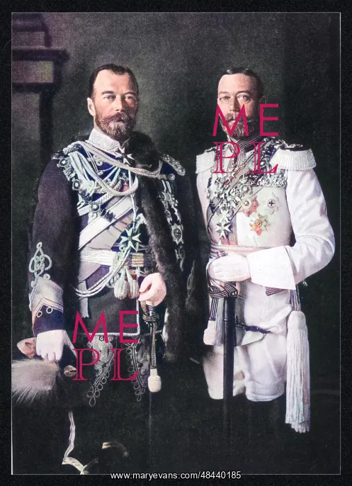 : GEORGE V & NICHOLAS II : GEORGE V & NICHOLAS II