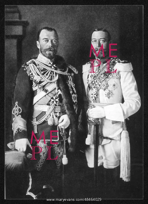 : GEORGE V & NICHOLAS II : GEORGE V & NICHOLAS II