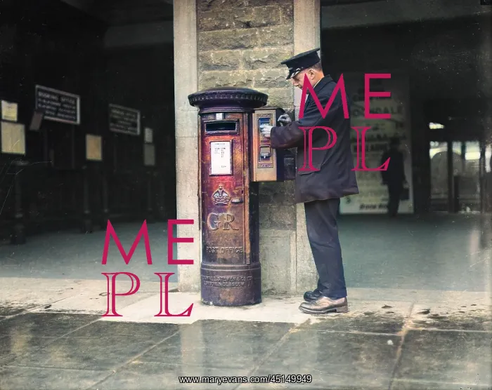 : GEORGE V PILLAR BOX : GEORGE V PILLAR BOX