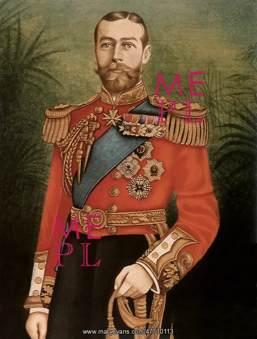 : George V Portrait : George V Portrait