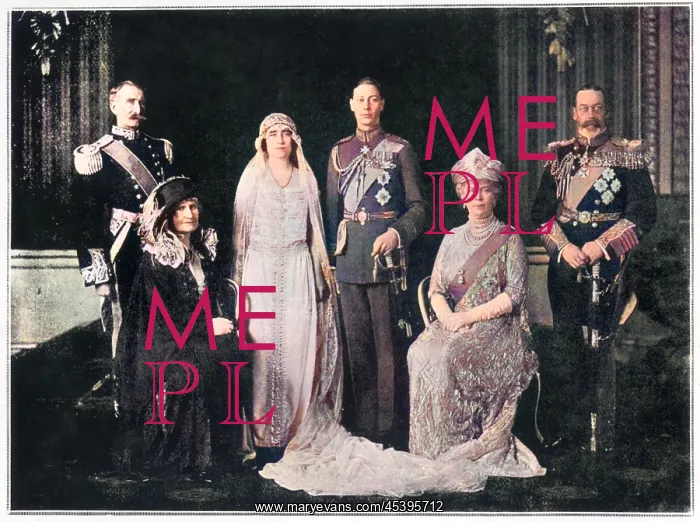 : GEORGE VI WEDS ELIZABETH : GEORGE VI WEDS ELIZABETH