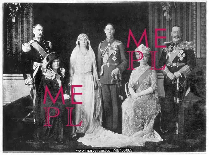 : GEORGE VI WEDS ELIZABETH : GEORGE VI WEDS ELIZABETH