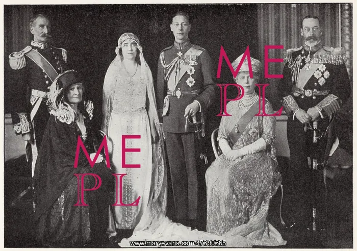 : GEORGE VI WEDS ELIZABETH : GEORGE VI WEDS ELIZABETH