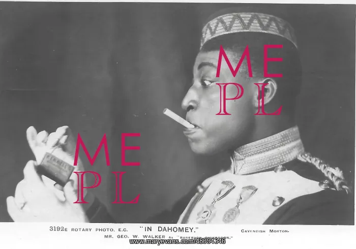 : George Walker (postcard) : George Walker (postcard)