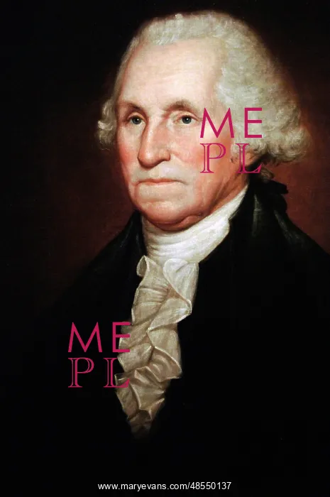 : George Washington (1732-1799). First President of the US : George Washington (1732-1799). First President of the US